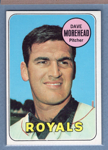 1969 Topps #29 Dave Morehead (b) EX-MT  GO700