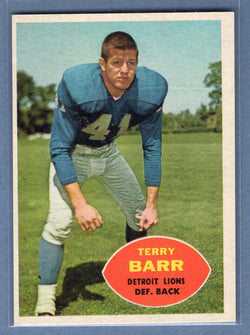 1960 Topps #47 Terry Barr EX-MT  GO129
