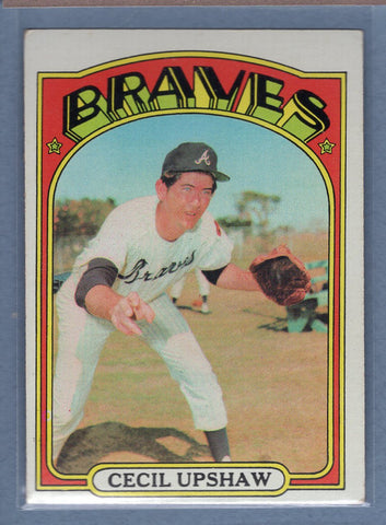 1972 Topps #74 Cecil Upshaw EX   GO311