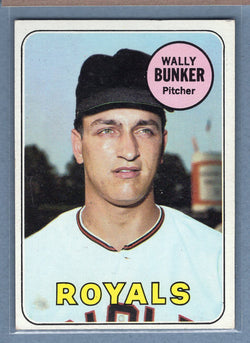 1969 Topps #137 Wally Bunker (f) EX-MT  GO265