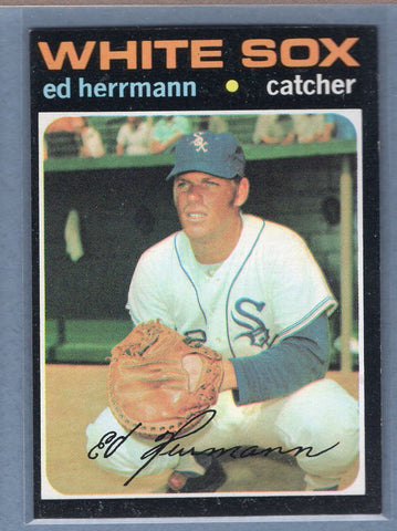 1971 Topps #169 Ed Hermann  (d) EX-MT  GO775