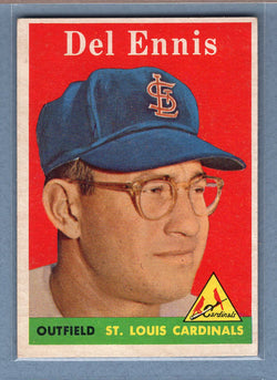 1958 Topps #60 Del Ennis  EX  GO387