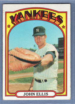 1972 Topps #47 John Ellis EX   GO464