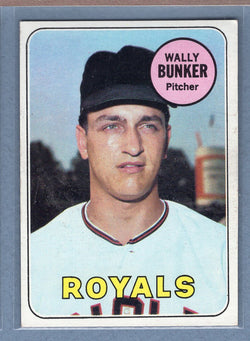 1969 Topps #137 Wally Bunker (g) EX-MT  GO265