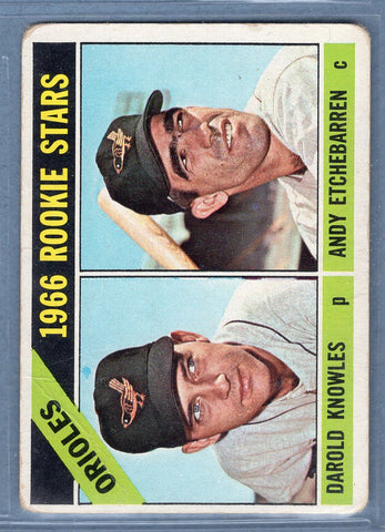 1966 Topps #27 Orioles Rookies VG  GO368