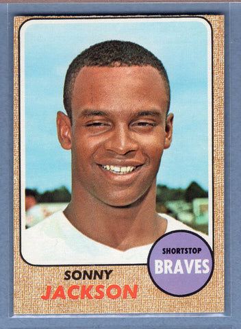 1968 Topps #187 Sonny Jackson (a)EX  GO507