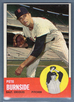 1963 Topps #19 Pete Burnside EX-MT  GO393