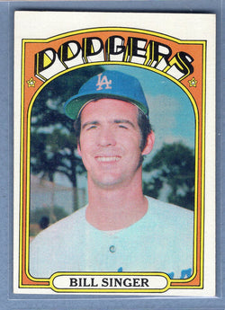 1972 Topps #25 Bill Singer (a) EX-MT  GO315