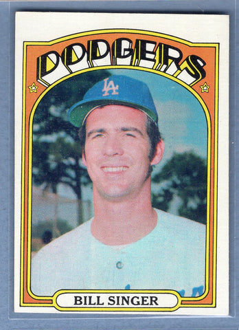 1972 Topps #25 Bill Singer (a) EX-MT  GO315