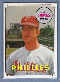 1969 Topps #477 Jeff James VG-EX  GO572