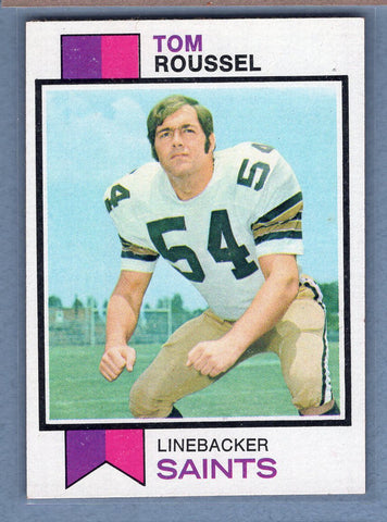 1973 Topps #102 Tom Roussel EX-MT     GO375