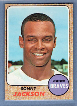 1968 Topps #187 Sonny Jackson (b)EX-MT  GO507