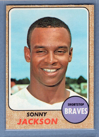 1968 Topps #187 Sonny Jackson (b)EX-MT  GO507