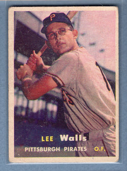 1957 Topps #52 Lee Walls  VG   GO260