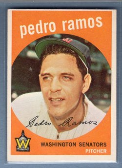 1959 Topps #78 Pedro Ramos EX-MT High Grade Set Break B