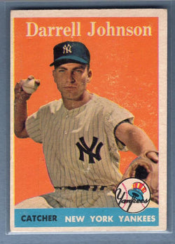 1958 Topps #61 Darrell Johnson VG-EX     G0364