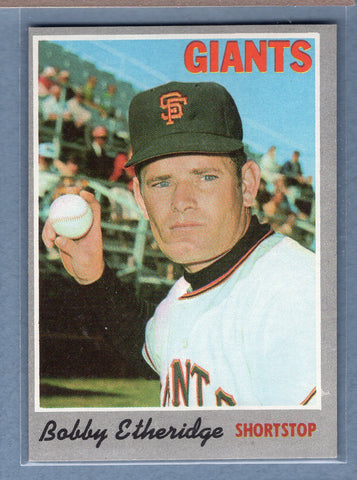 1970 Topps #107 Bobby Etheridge  (c) EX-MT  GO200