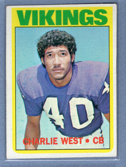 1972 Topps #53 Charlie West EX  GO210