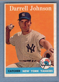 1958 Topps #61 Darrell Johnson  EX  GO387