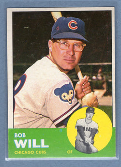 1963 Topps #58 Bob Will EX-MT  GO522