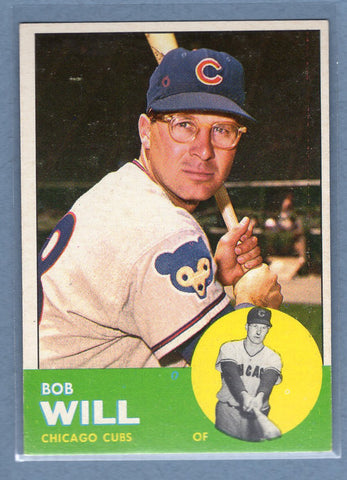 1963 Topps #58 Bob Will EX-MT  GO522