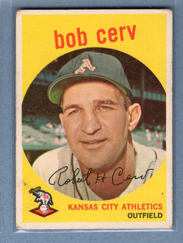 1959 Topps #100 Bob Cerv (a) VG   GO410