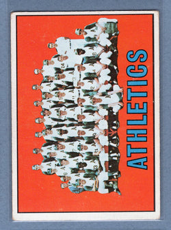 1967 Topps #262 Athletics Team VG-EX  GO308