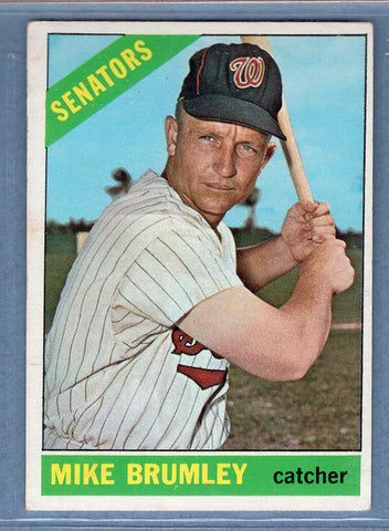 1966 Topps #29 Mike Brumley VG-EX  GO368