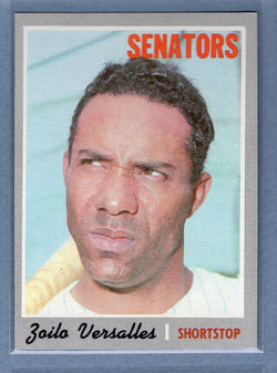 1970 Topps #365 Zoilo Versalles  (b) EX-MT  GO750