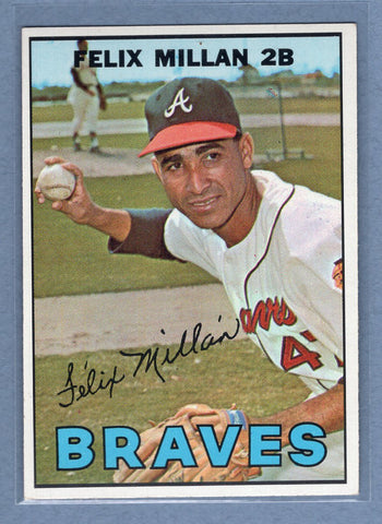 1967 Topps #89 Felix Millan (a) EX-MT   GO223