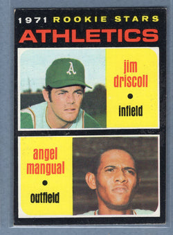1971 Topps #317 Athletics Rookies (a) EX  GO950