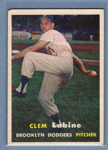 1957 Topps #53 Clem Labine  VG-EX   GO260