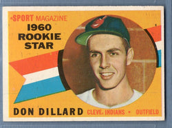 1960 Topps #122 Don Dillard VG-EX Set Break 1