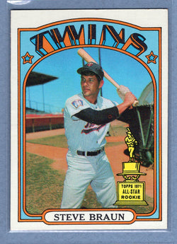1972 Topps #244 Steve Braun  EX   BL01