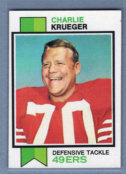1973 Topps #157 Charlie Krueger NM  High Grade Set Break