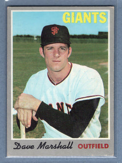 1970 Topps #58 Dave Marshall  EX  GO695