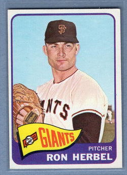 1965 Topps #84 Ron Herbel EX-MT  GO100
