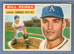 1956 Topps #82 Bill Renna (WB) VG-EX   GO125