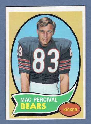 1970 Topps #256 Mac Percival EX   GO121