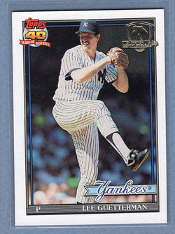 1991 Topps Desert Shield #62 Lee Guetterman  NM  GO625