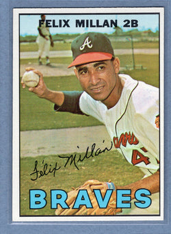 1967 Topps #89 Felix Millan EX-MT  GO390