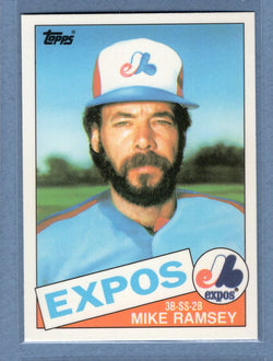 1985 Topps Tiffany #62 Mike Ramsey NM