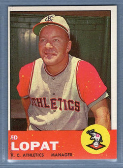1963 Topps #23 Ed Lopat EX-MT  GO393
