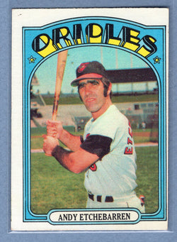 1972 Topps #26 Andy Etchebarren (b) EX  GO315
