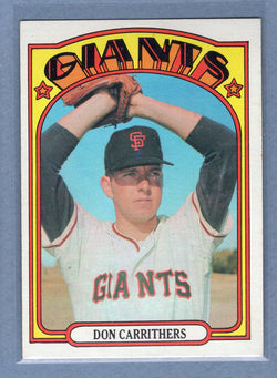 1972 Topps #76 Don Carrithers EX-MT  GO483