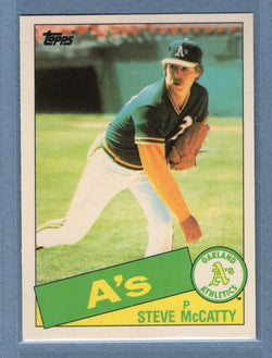 1985 Topps Tiffany #63 Steve McCatty NM