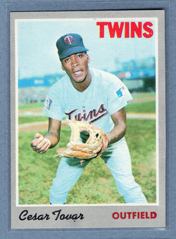 1970 Topps #25 Cesar Tovar  (d) EX-MT  GO900