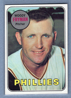 1969 Topps #51 Woody Fryman (a) EX-MT  GO602