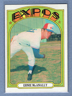 1972 Topps #58 Ernie McAnally EX  GO500