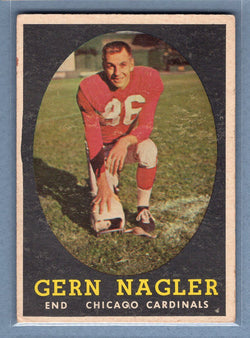 1958 Topps #60 Gern Nagler VG-EX   GO36